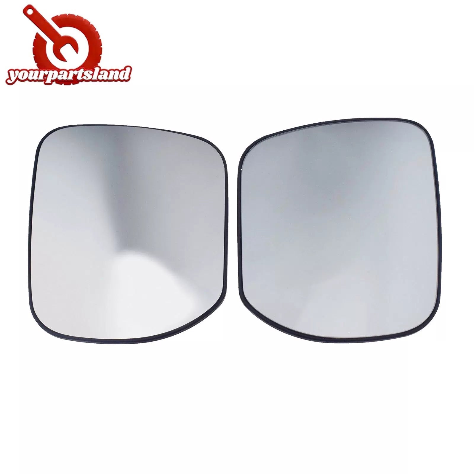 Pair Heated Mirror Glass with Backing Plate for Suzuki Grand Vitara 2005-2015 6B93BC-57 [7]