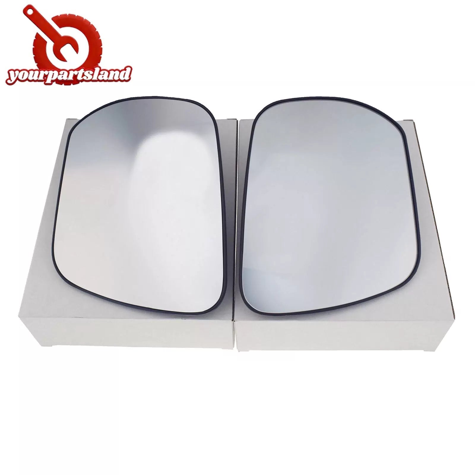 Pair Heated Mirror Glass with Backing Plate for Suzuki Grand Vitara 2005-2015 6B93BC-57 [9]