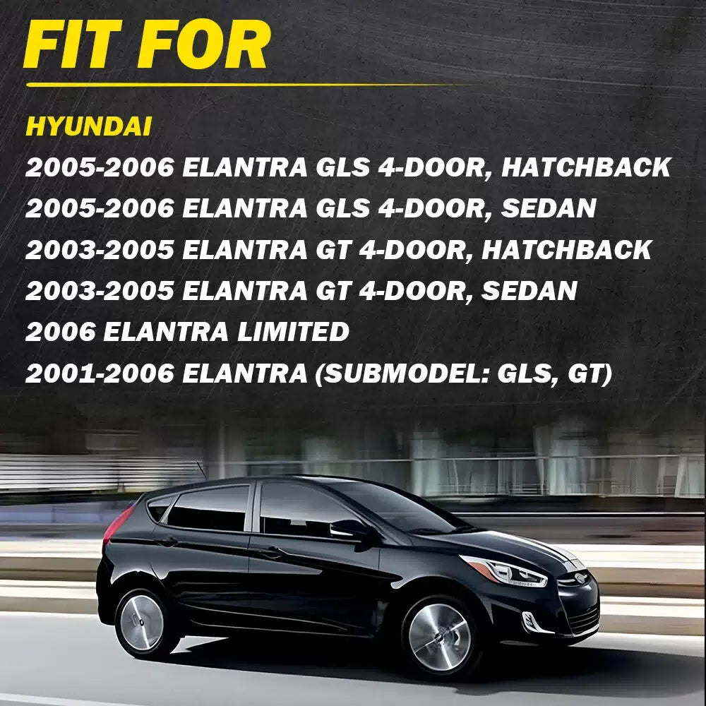 Pair Interior Door Handle Inside Left Right Side For Hyundai Elantra 2001-2006 A 6B93BC-57 [4]