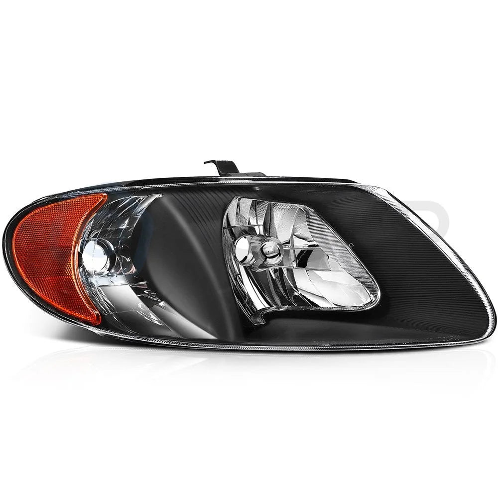 Pair Kit Headlights For 2001-2007 Dodge Caravan Chrysler Town&Country Voyager 6B93BC-57 [4]