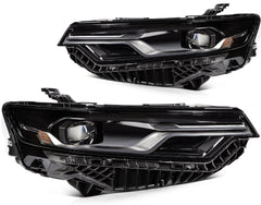 Pair Kit LED Headlights Assembly For 2020-2023 Cadillac XT6 2.0L 3.6L Black 6B93BC-57 [1]