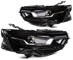 Pair Kit LED Headlights Assembly For 2020-2023 Cadillac XT6 2.0L 3.6L Black 6B93BC-57 [2]