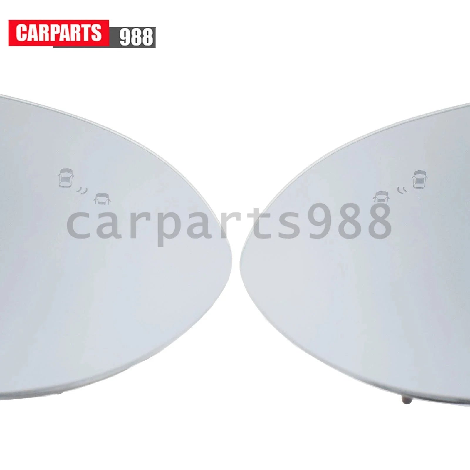 Pair LH & RH Rearview Heated Mirror Glass w/ Blind Spot for Kia Niro 2016-2021 6B93BC-57 [6]