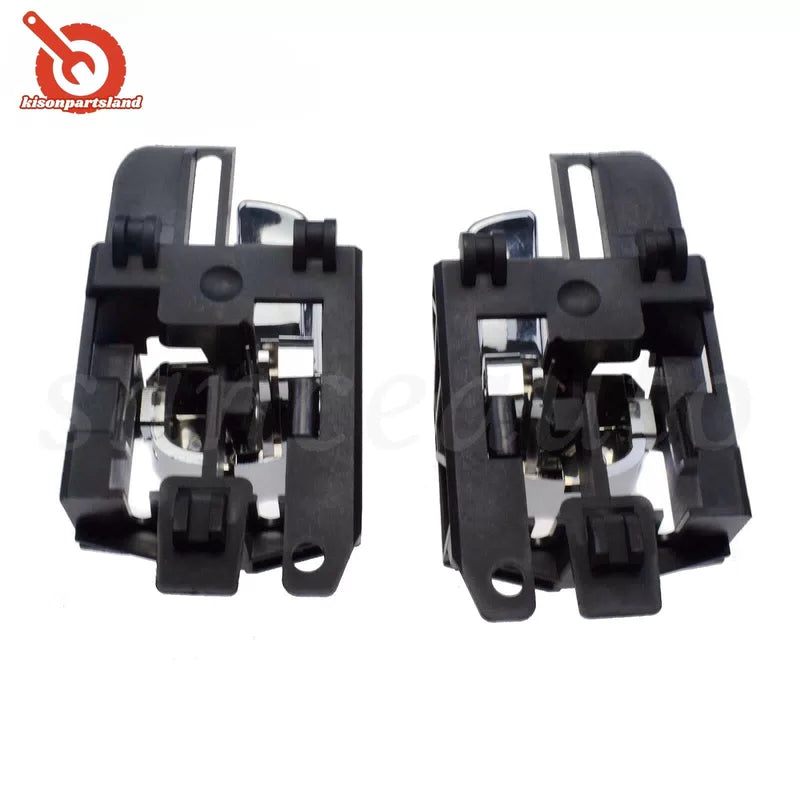 Pair Left Right Interior Door Handles Chrome For NISSAN QASHQAI J10 2004-2013 6B93BC-57 [3]