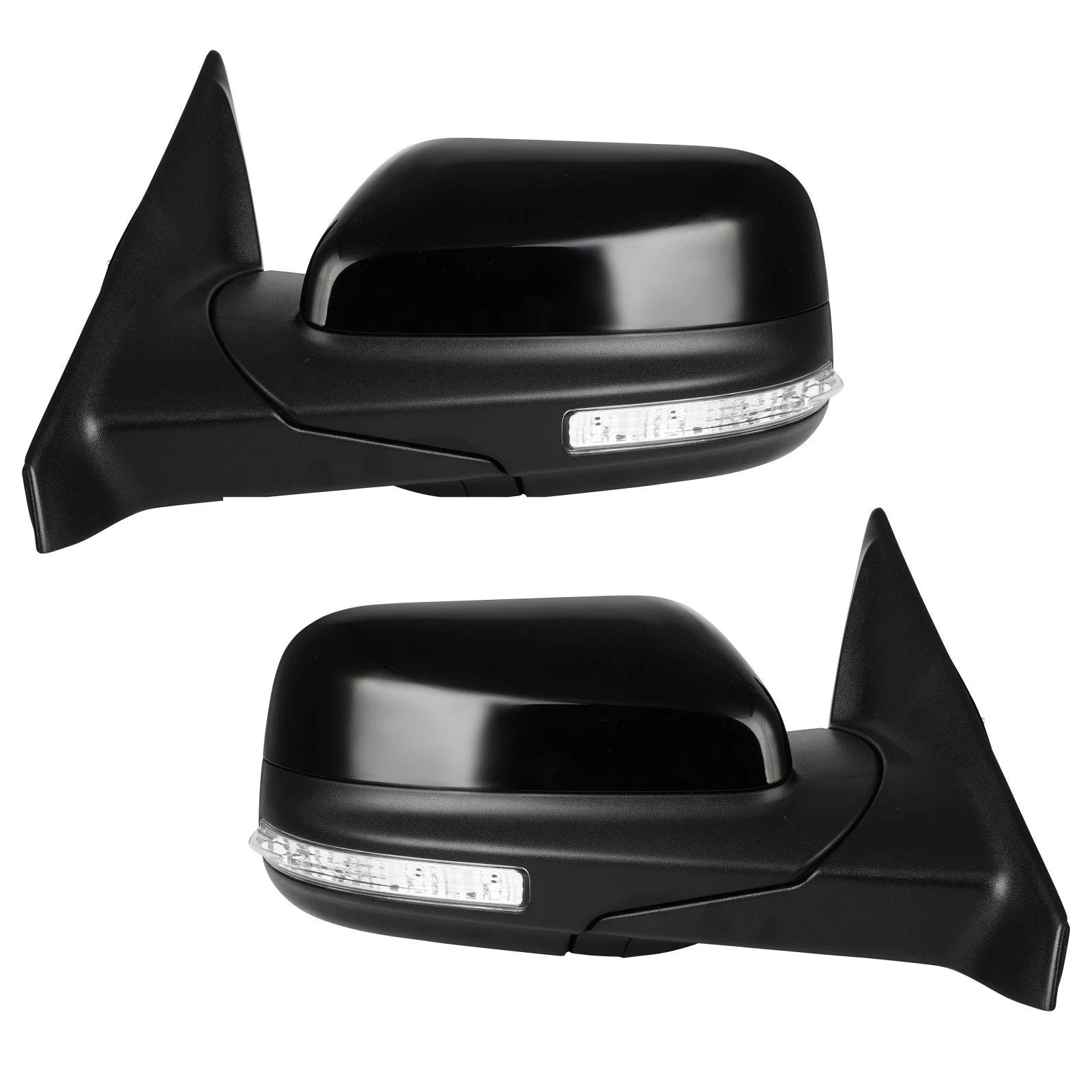 Pair Mirrors For 2016-2019 Ford Explorer 7 PIN Puddle Heated Left Right Side 6B93BC-57 [2]