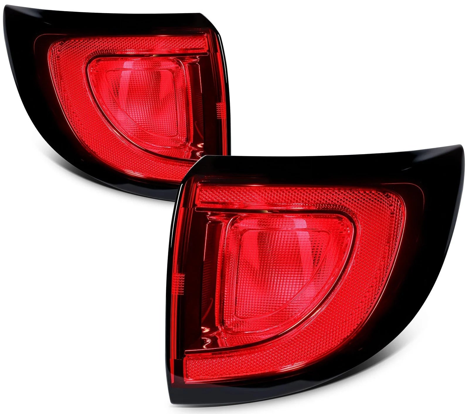 Pair Outer Tail Lights Assembly For 2020 2021 Chrysler Voyager 2017-20 Pacifica 6B93BC-57 [1]