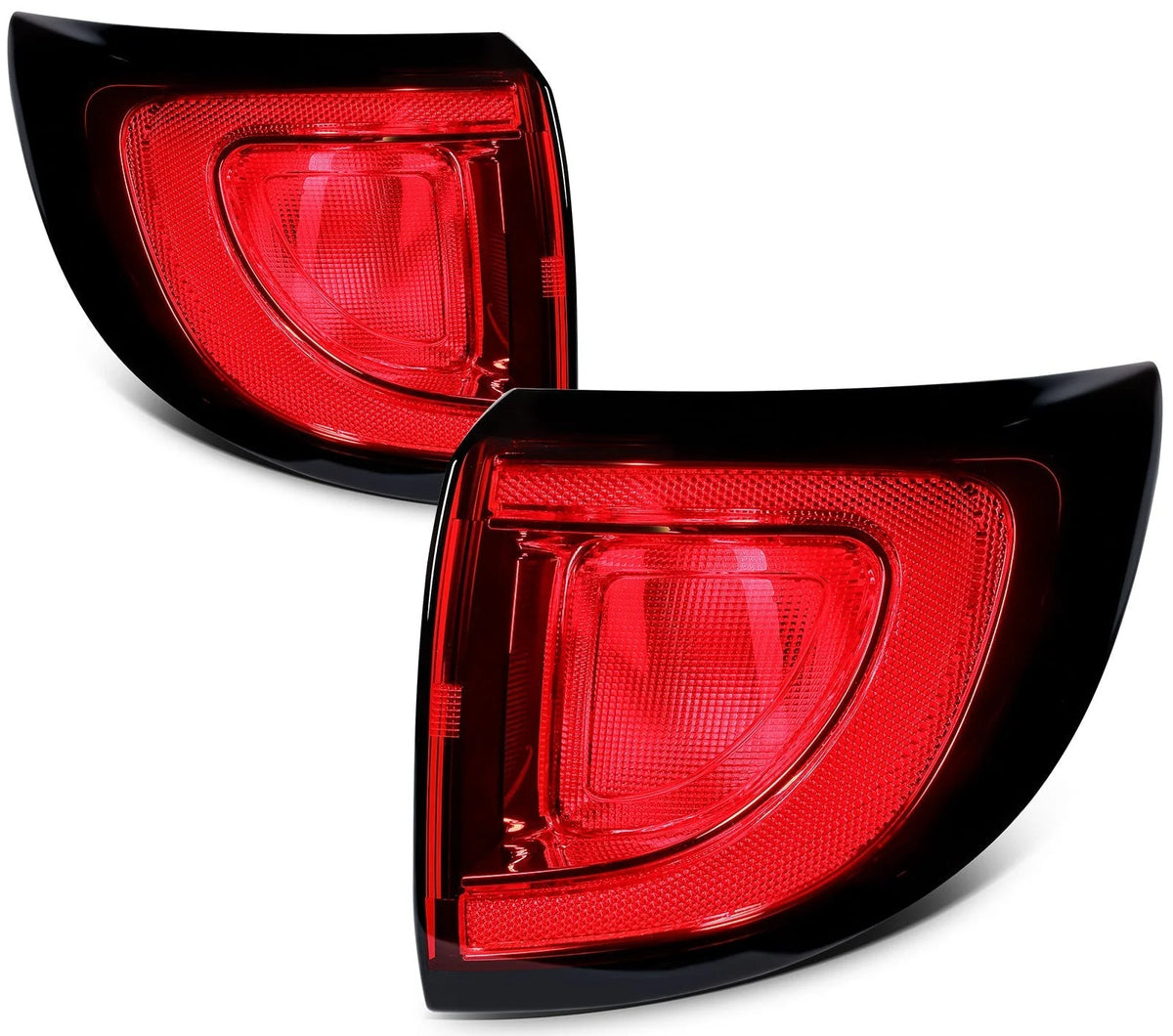 Pair Outer Tail Lights Assembly For 2020 2021 Chrysler Voyager 2017-20 Pacifica 6B93BC-57 [1]