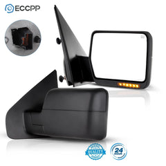 Pair Power Heated Turn Signal Light Tow Mirrors for 2004-2006 Ford F150 F-150 6B93BC-57 [1]