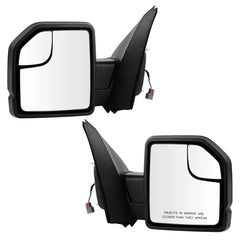 Pair Power Temper Sensor Tow Mirrors For 2015-2020 Ford F150 F-150 Left + Right 6B93BC-57 [2]