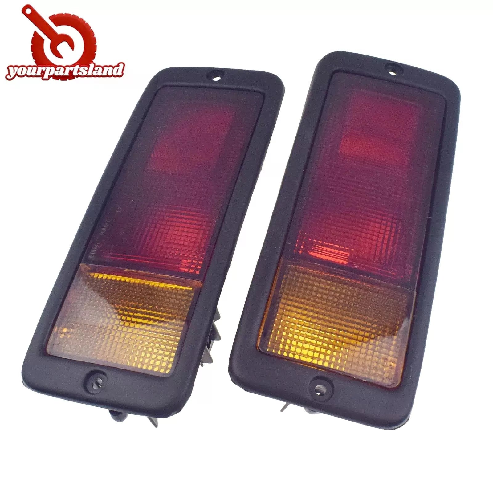 Pair Rear Bumper Light For Mitsubishi Pajero Montero 1992-1999 MB124963 MB124964 6B93BC-57 [10]