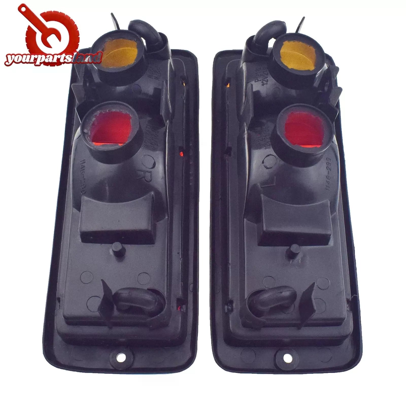 Pair Rear Bumper Light For Mitsubishi Pajero Montero 1992-1999 MB124963 MB124964 6B93BC-57 [3]
