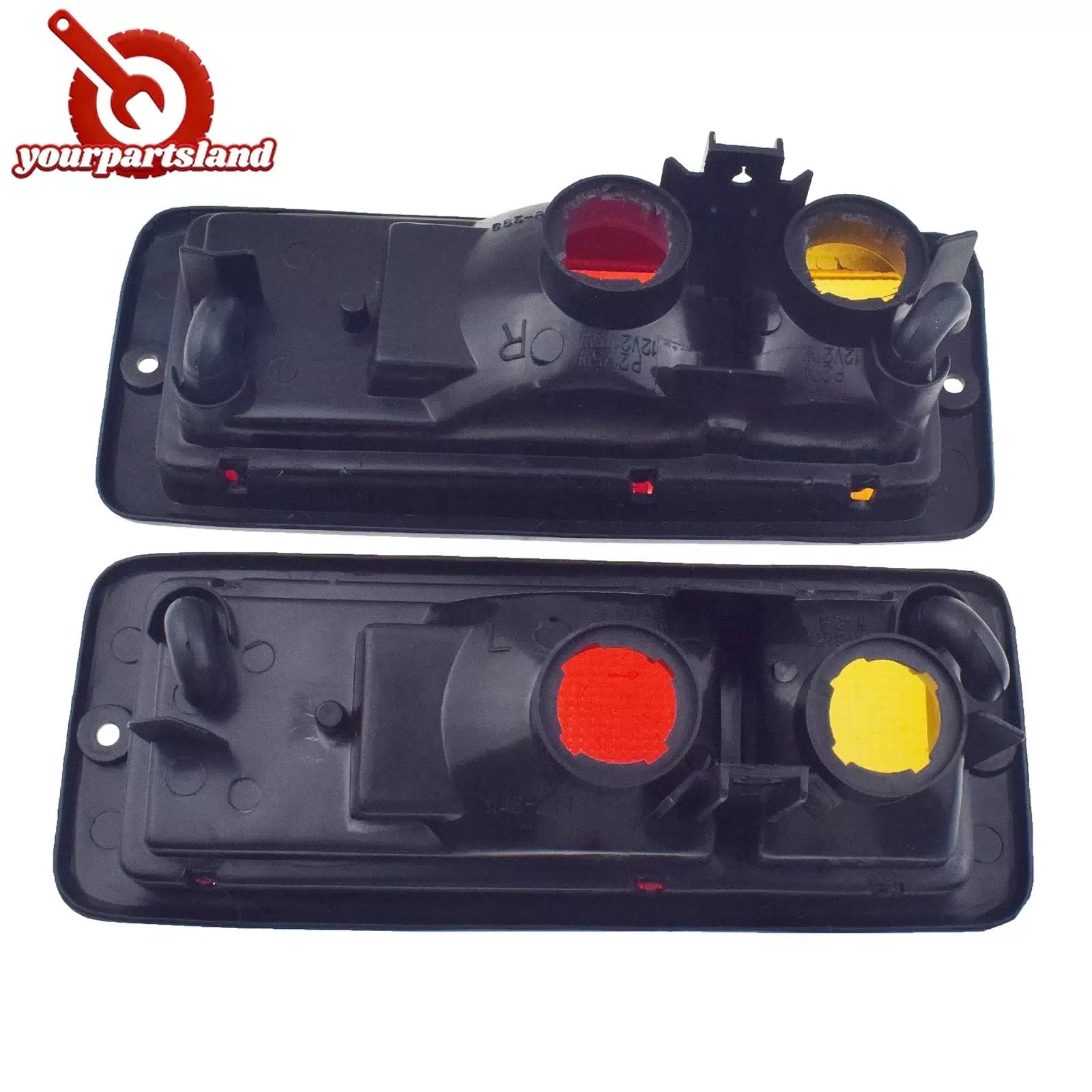 Pair Rear Bumper Light For Mitsubishi Pajero Montero 1992-1999 MB124963 MB124964 6B93BC-57 [5]