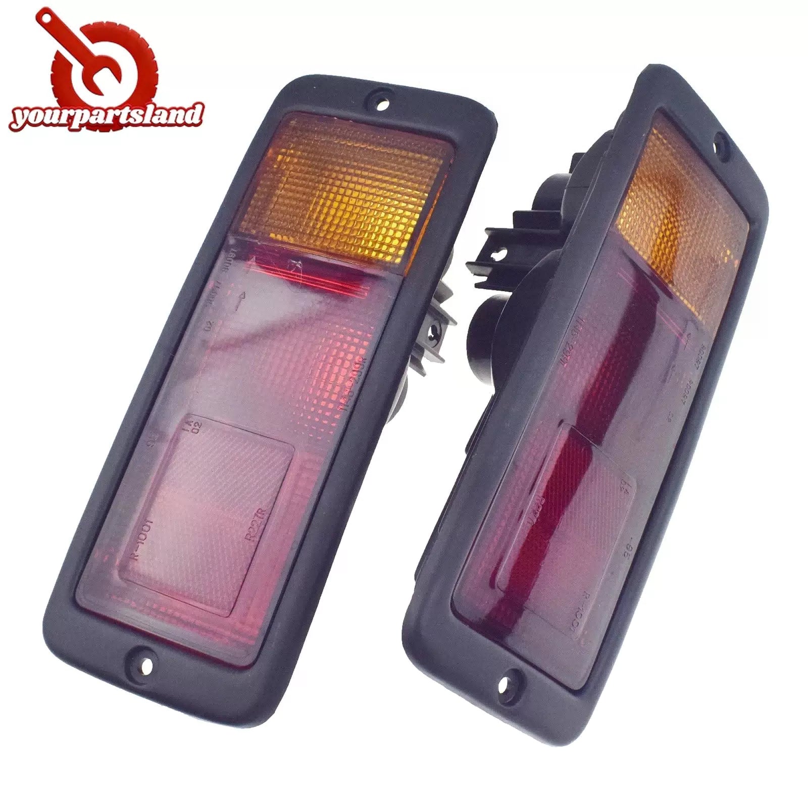Pair Rear Bumper Light For Mitsubishi Pajero Montero 1992-1999 MB124963 MB124964 6B93BC-57 [6]