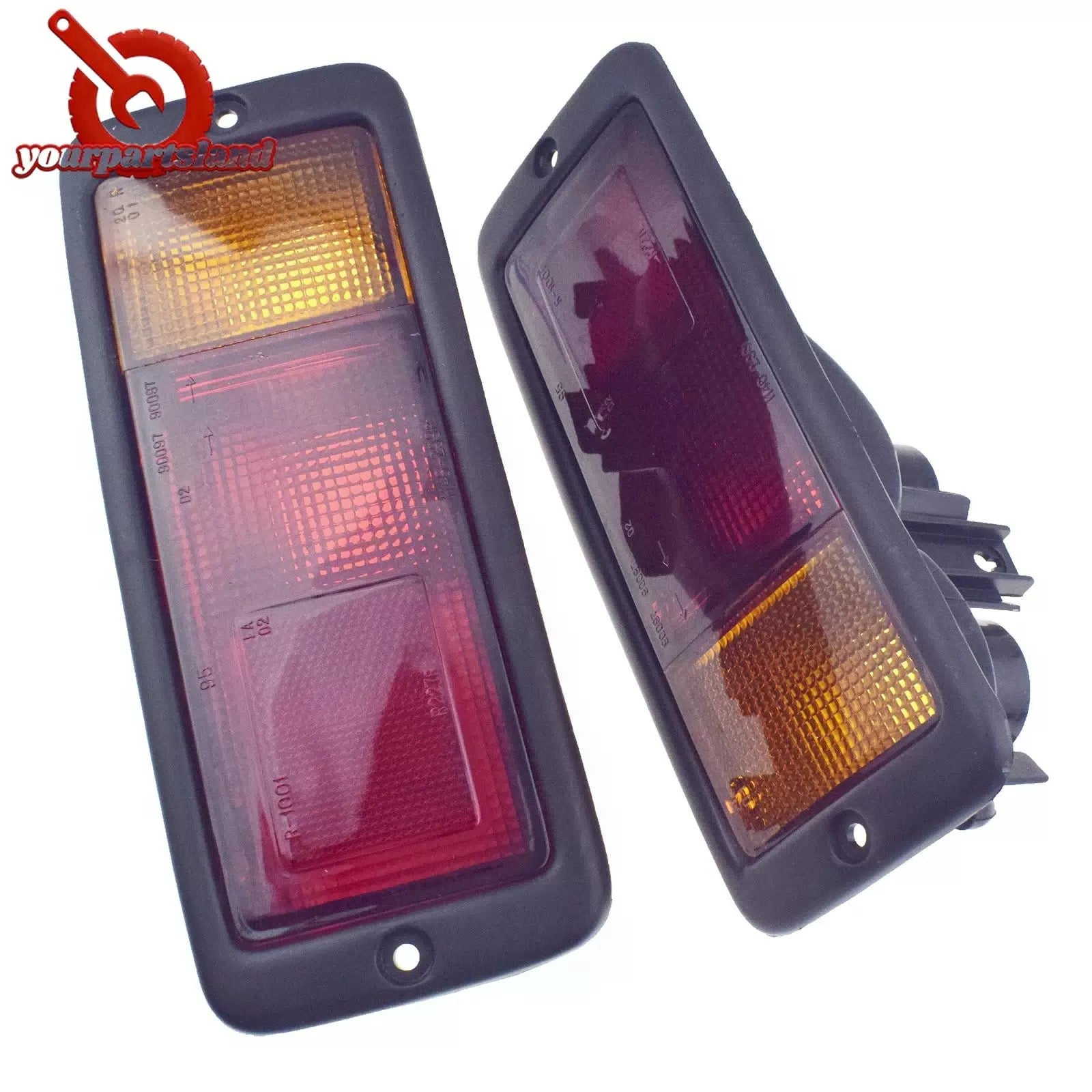 Pair Rear Bumper Light For Mitsubishi Pajero Montero 1992-1999 MB124963 MB124964 6B93BC-57 [8]