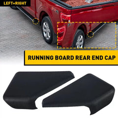 Pair Rear Running Board End Cap Cover Fit LH&RH Ford F150 F250 2015-2022 6B93BC-57 [1]