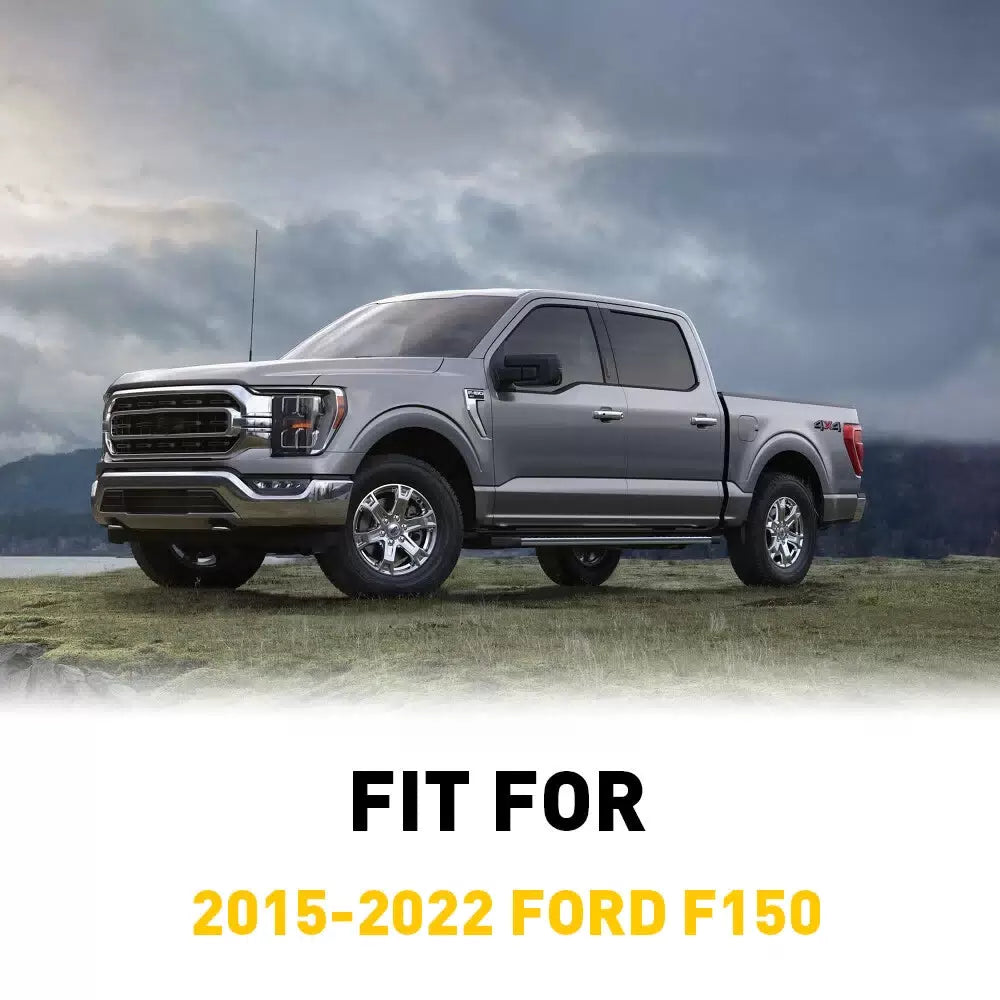 Pair Rear Running Board End Cap Cover Fit LH&RH Ford F150 F250 2015-2022 6B93BC-57 [2]