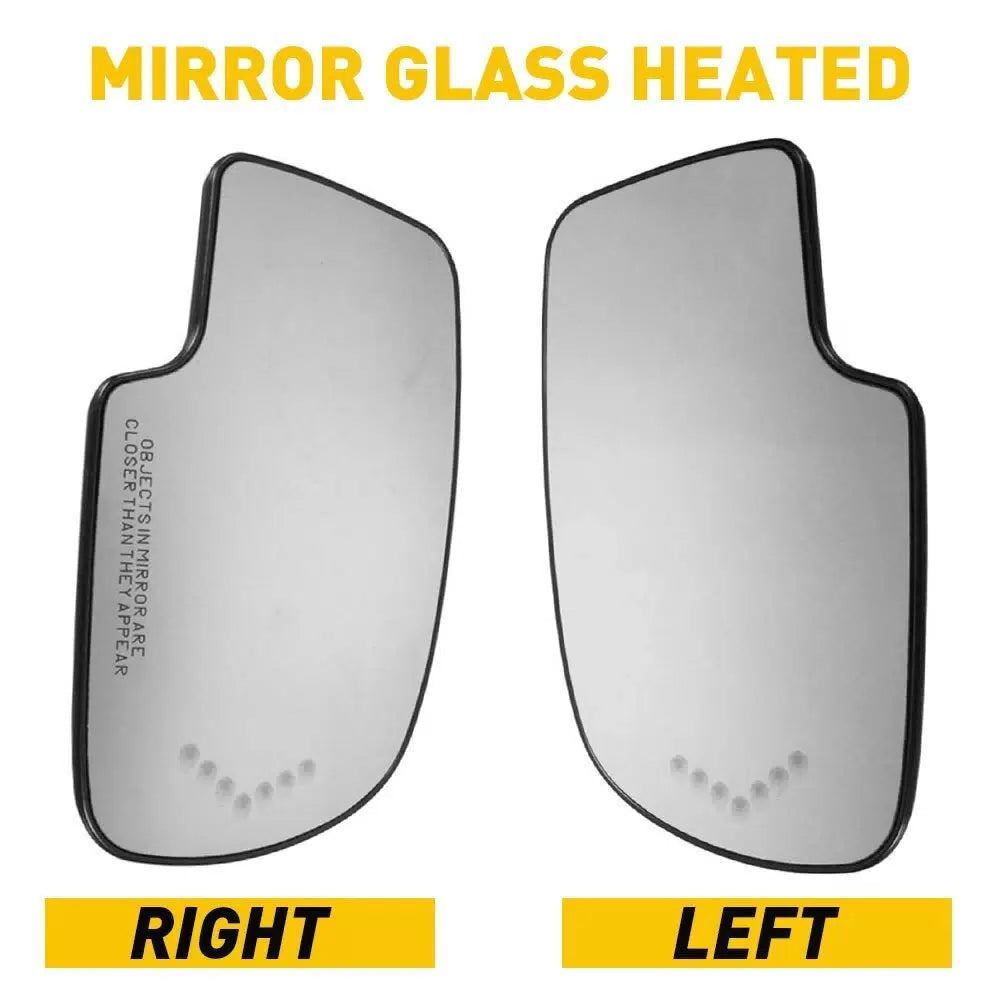 Pair Side Mirror Glass Heated w/ Turn Signal Left & Right for Chevy GMC Cadillac 6B93BC-57 [6]
