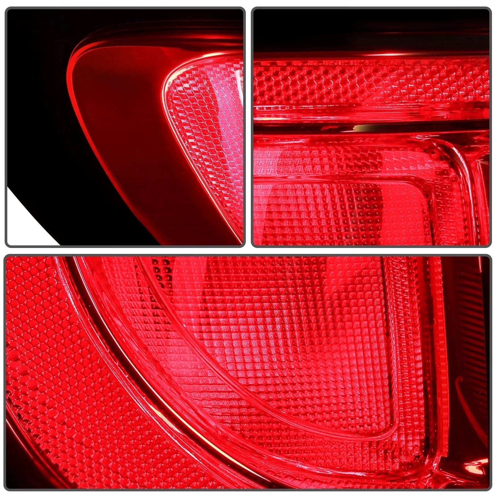 Pair Tail Light Assembly For 2020-21 Chrysler Voyager 2017-22 Pacifica Outer LED KOEEP [9]