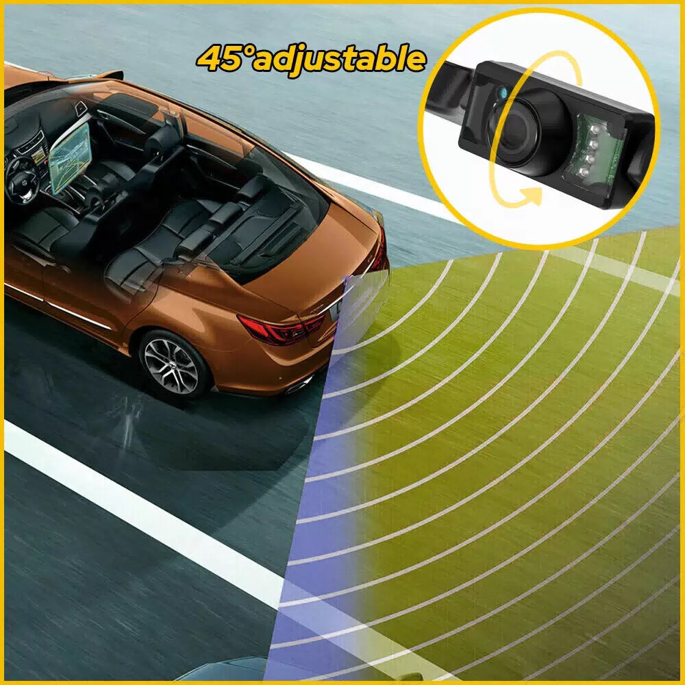 Parking Camera Wide 170° Waterproof Night Vision Car Rear View Reverse Backup US 6B93BC-57 [7]