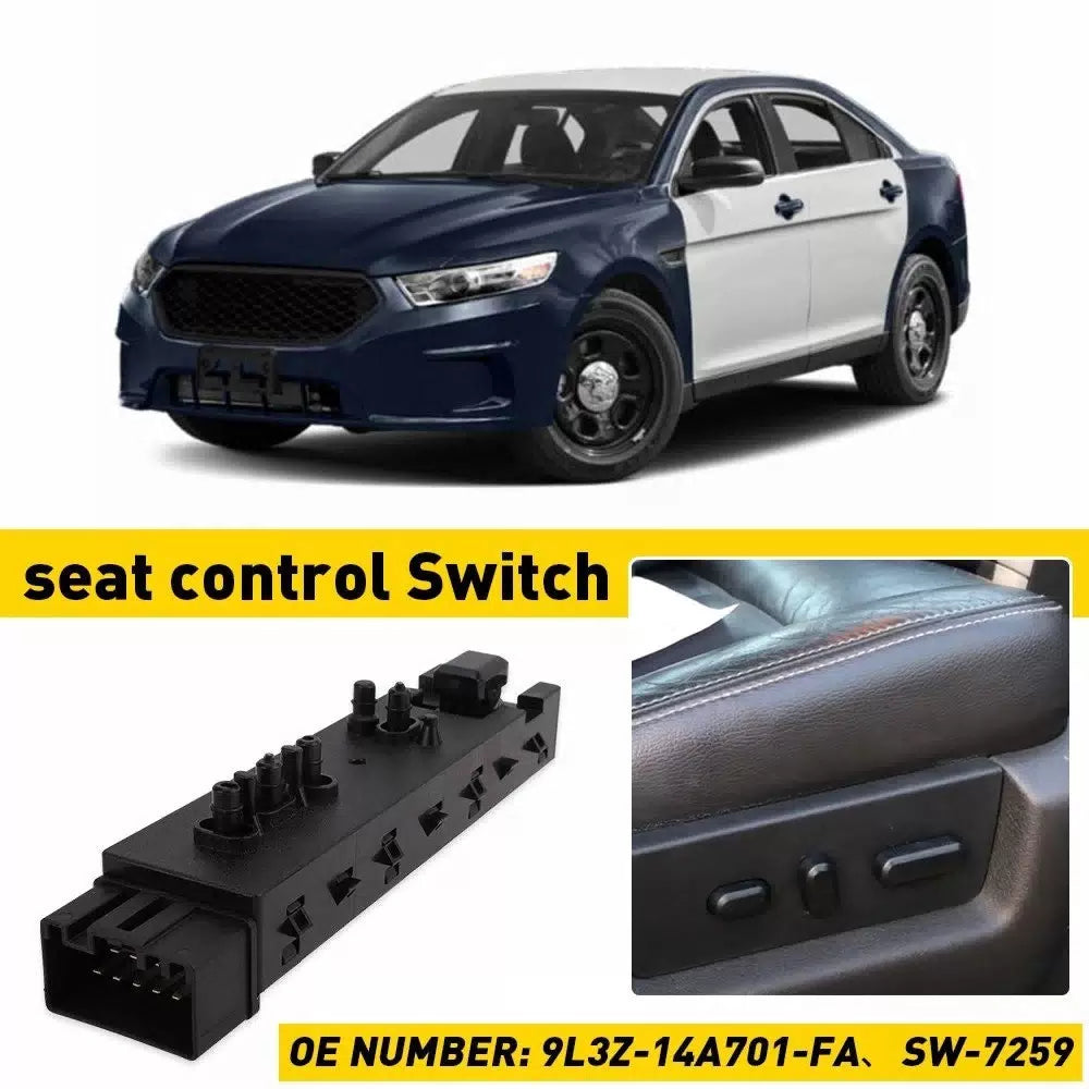 Passenger Right Power Front Seat Switch 10 For Way Ford 2009-2017 F150 US 6B93BC-57 [10]