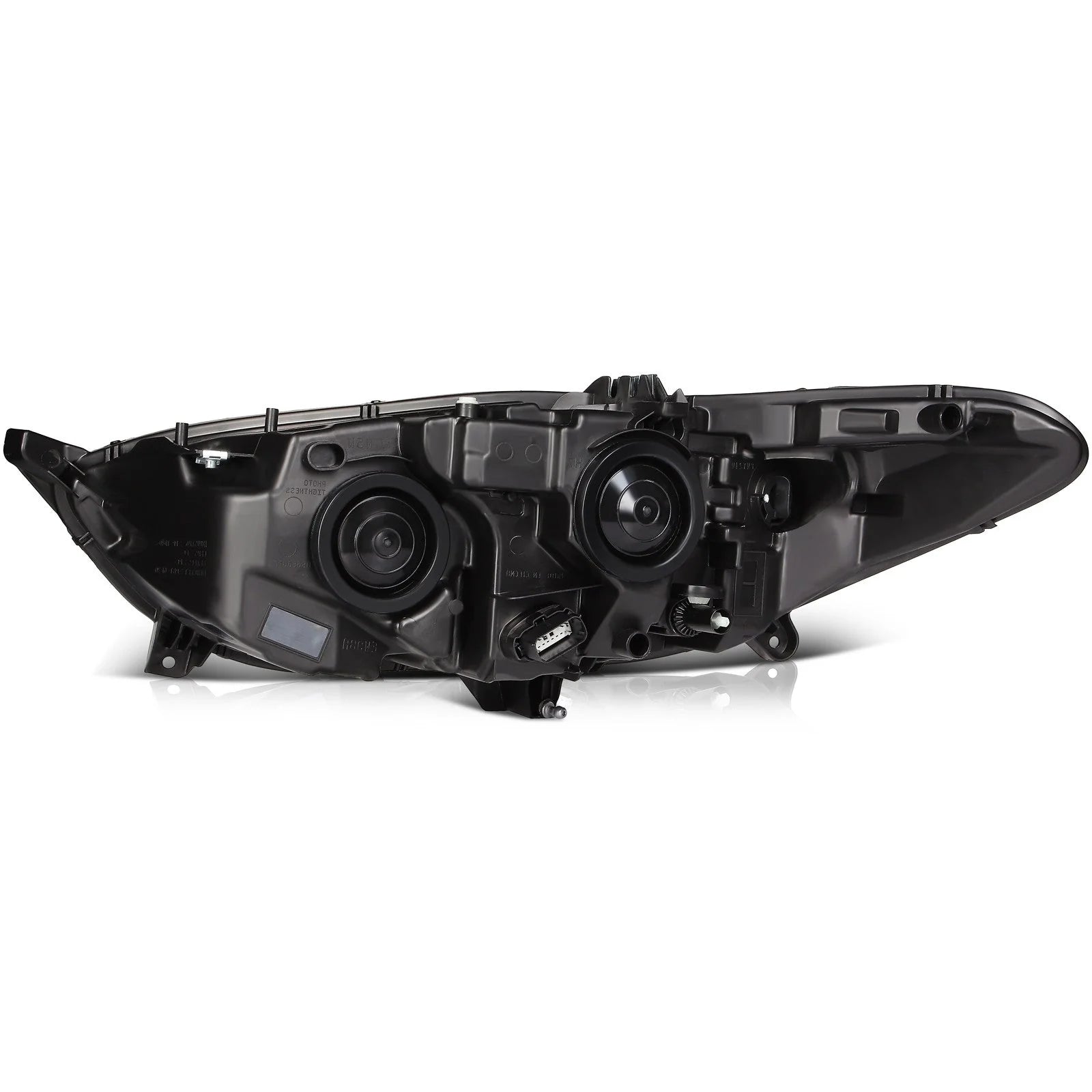 Passenger Right Side Headlight Assembly For 2013-2016 Ford Fusion Chrome Amber 6B93BC-57 [7]