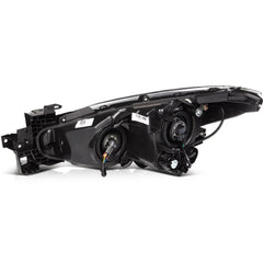 Passenger Right Side Headlight For 2014-2016 Mazda 3 2.0L 2.5L Black Amber 6B93BC-57 [4]