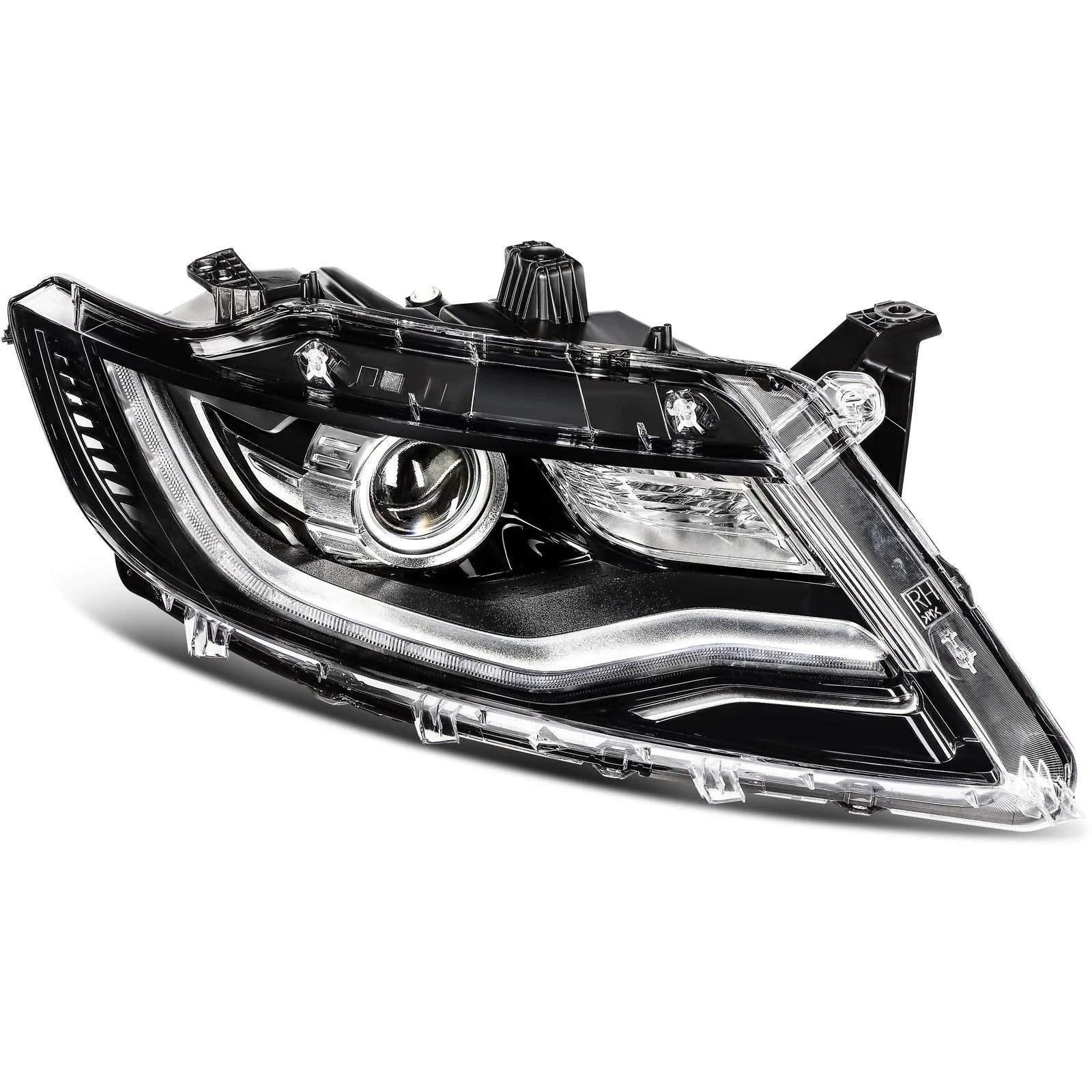 Passenger Right Side Headlight For 2016-2018 Lincoln MKX 2.7L 3.7L Black 6B93BC-57 [2]