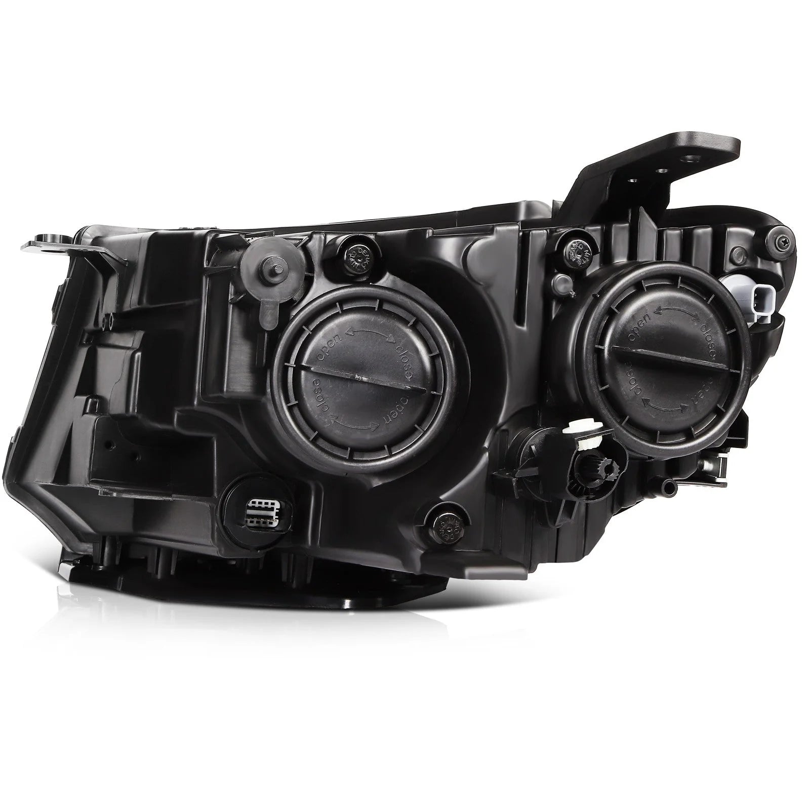Passenger Right Side Headlight For 2017-2021 Jeep Compass 2.0L 2.4L Black Amber 6B93BC-57 [5]