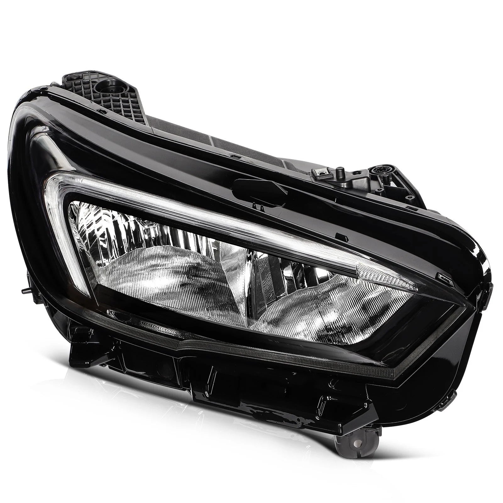 Passenger Right Side LED Headlight For 2020-2023 Buick Encore GX 1.2L 1.3L Black 6B93BC-57 [2]