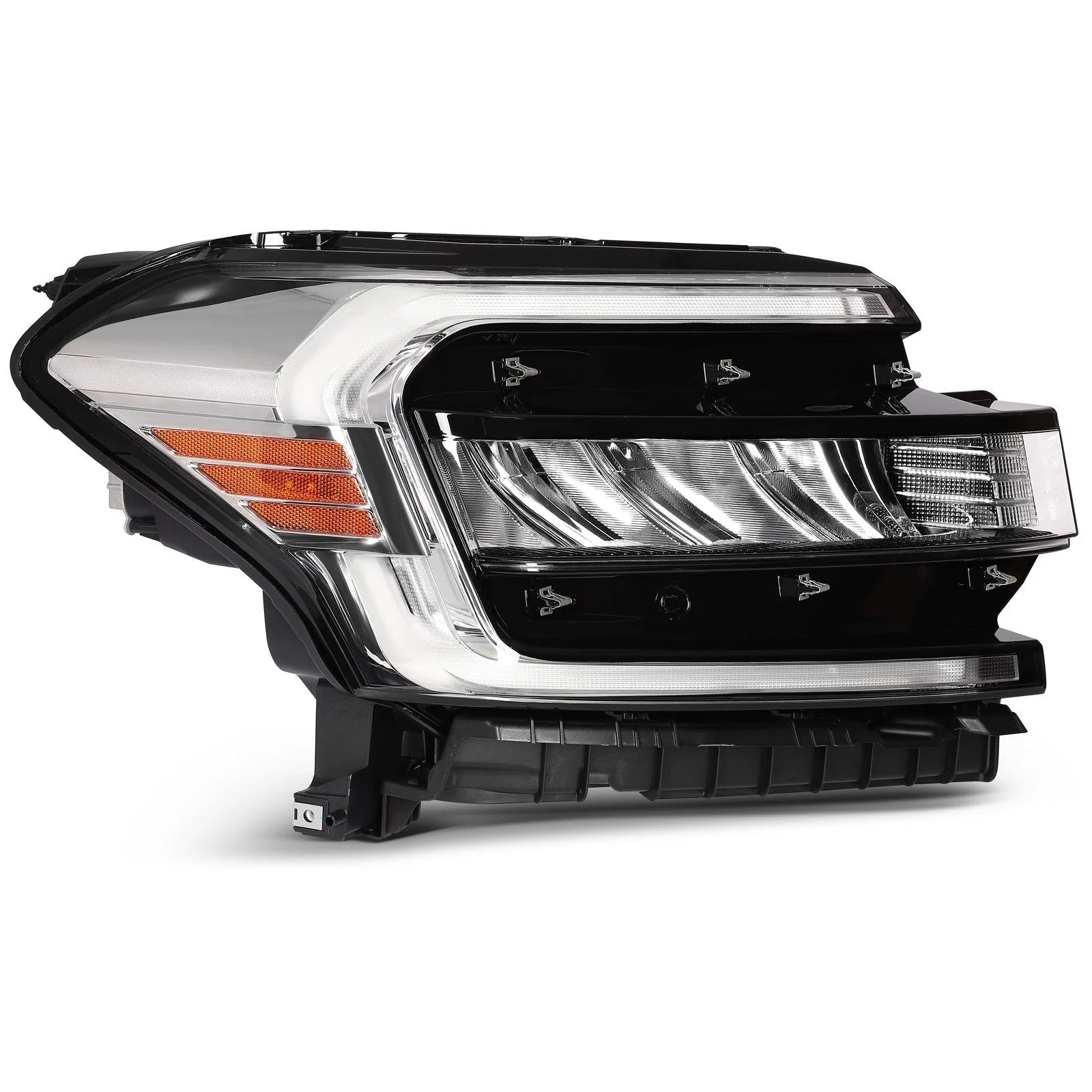 Passenger Right Side LED Headlight For 2022-2024 Ford Expedition 3.5L Chrome 6B93BC-57 [2]