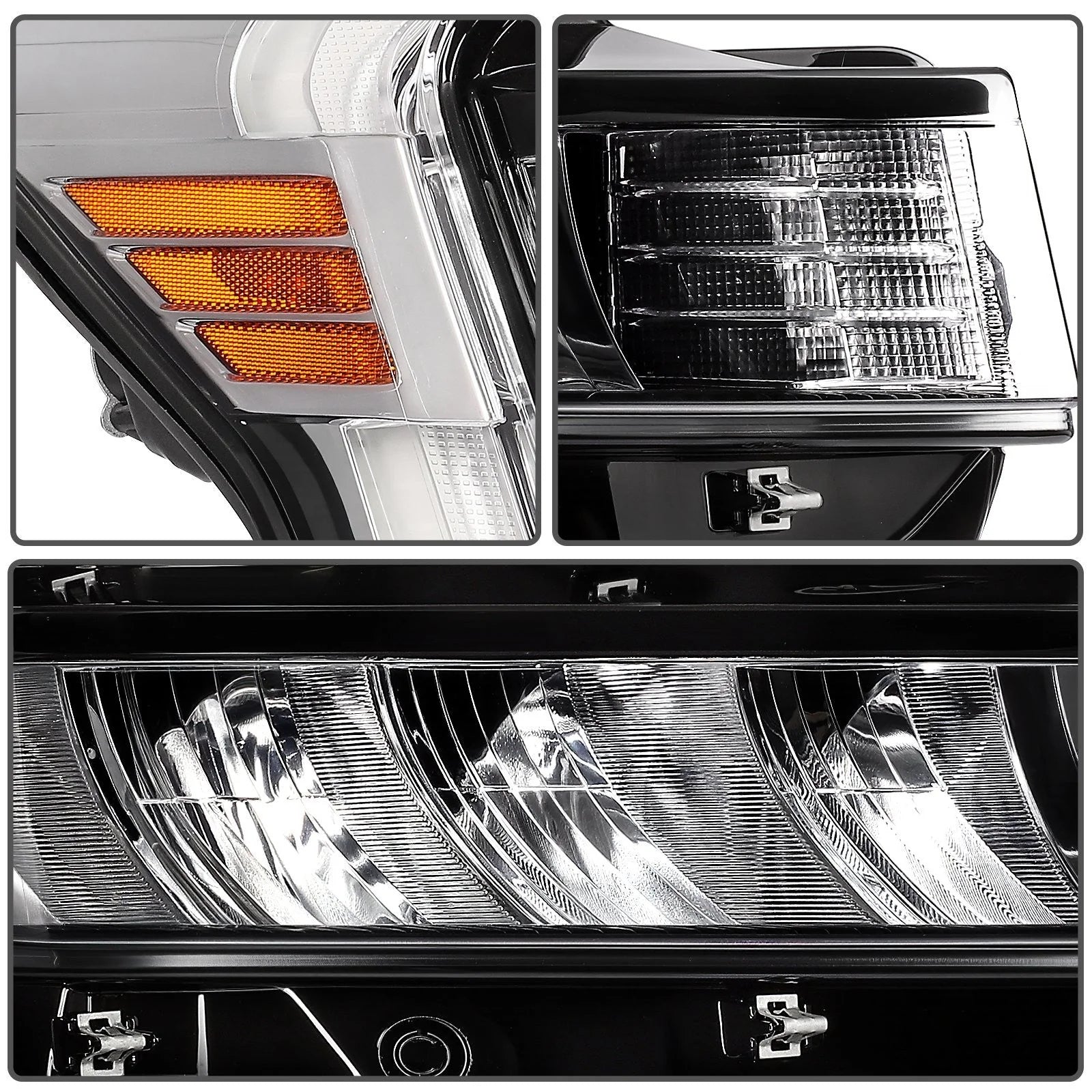 Passenger Right Side LED Headlight For 2022-2024 Ford Expedition 3.5L Chrome 6B93BC-57 [6]
