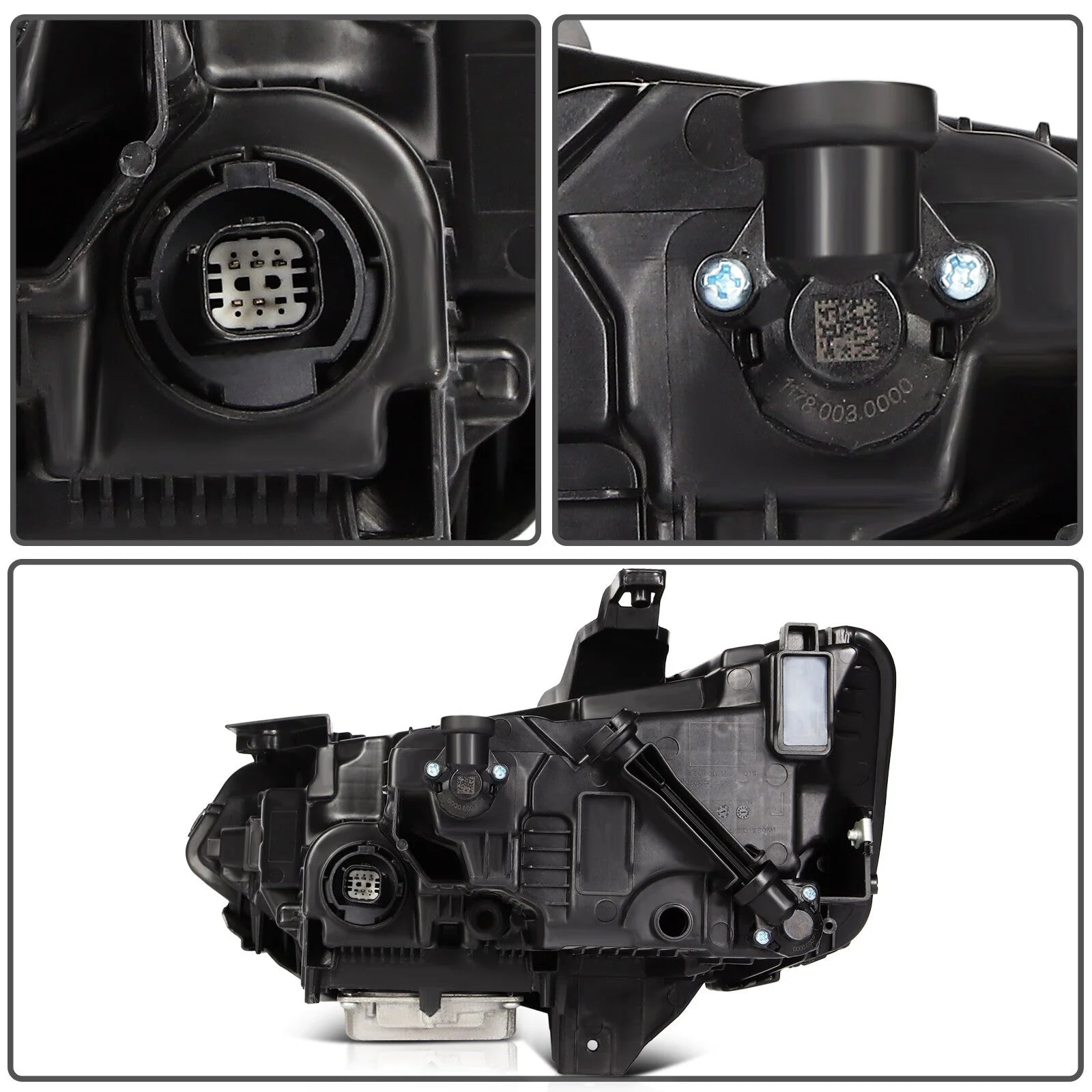 Passenger Side For 2020-2023 Cadillac XT6 LED Headlights Assembly w/Projector 6B93BC-57 [7]