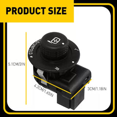 Power Fold Side View Switch Mirror Control OEM for Ford F-150 F-250 F-350 F-450 6B93BC-57 [2]