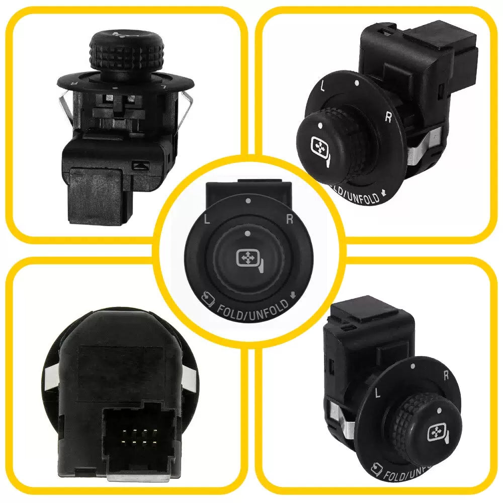 Power Fold Side View Switch Mirror Control OEM for Ford F-150 F-250 F-350 F-450 6B93BC-57 [4]