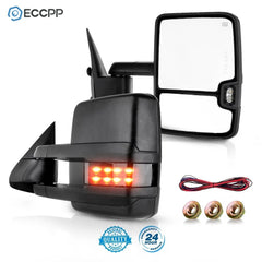 Power Heated LED Signal Tow Mirrors For 99-02 Chevy Silverado 1500 6B93BC-57 [1]