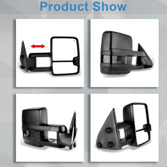 Power Heated LED Signal Tow Mirrors For 99-02 Chevy Silverado 1500 6B93BC-57 [3]