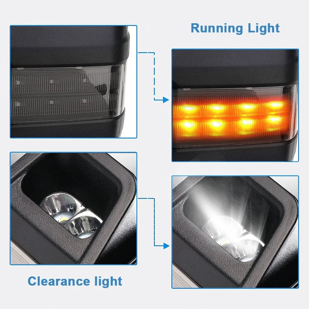 Power Heated LED Signal Tow Mirrors For 99-02 Chevy Silverado 1500 6B93BC-57 [4]