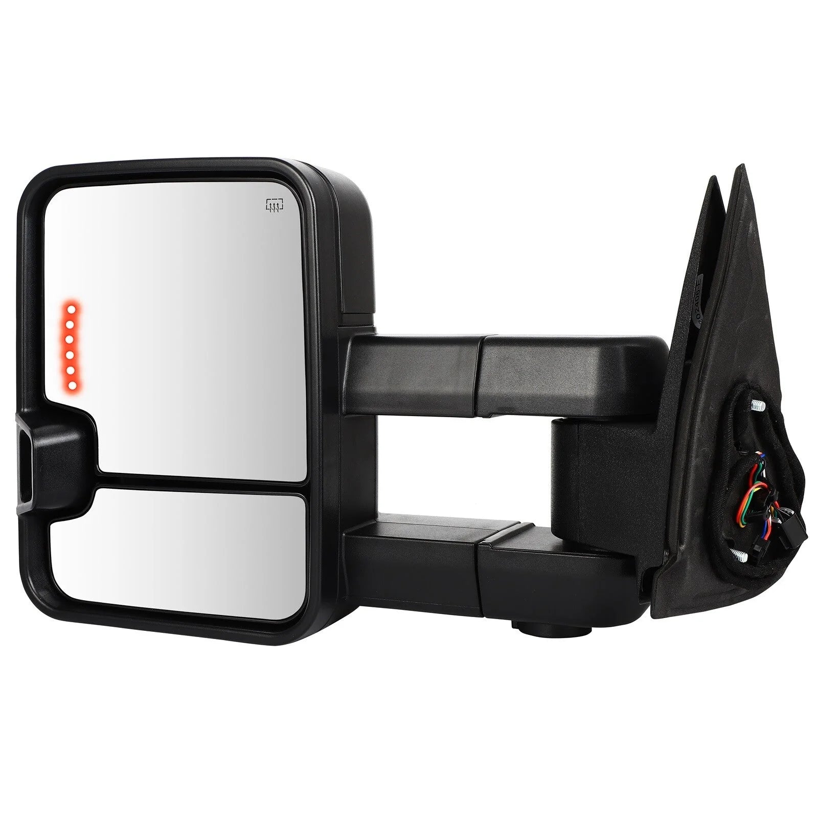 Power Heated Tow Mirrors For 99-02 Chevy GMC Sierra LED Turn Signal Light 6B93BC-57 [4]