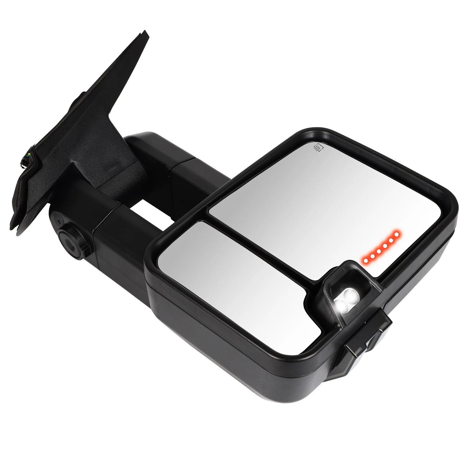 Power Heated Tow Mirrors LED Turn Signal Light For 07-13 Chevry Silverado Sierra 6B93BC-57 [7]