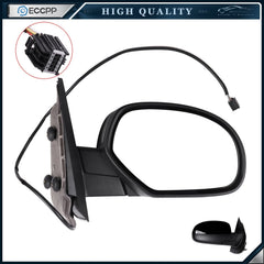 Power Mirror For 07-13 Chevy GMC Truck Pickup Passenger Side Heated Manual Fold 6B93BC-57 [1]