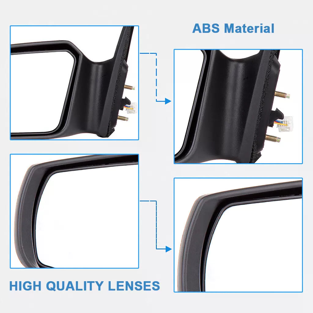 Power Mirror For Nissan Altima 4 Door Sedan Passenger Right Side Black 6B93BC-57 [6]