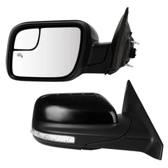 Power Mirror Set For 2011-2015 Ford Explorer Heated Puddle Memory 6B93BC-57 [1]