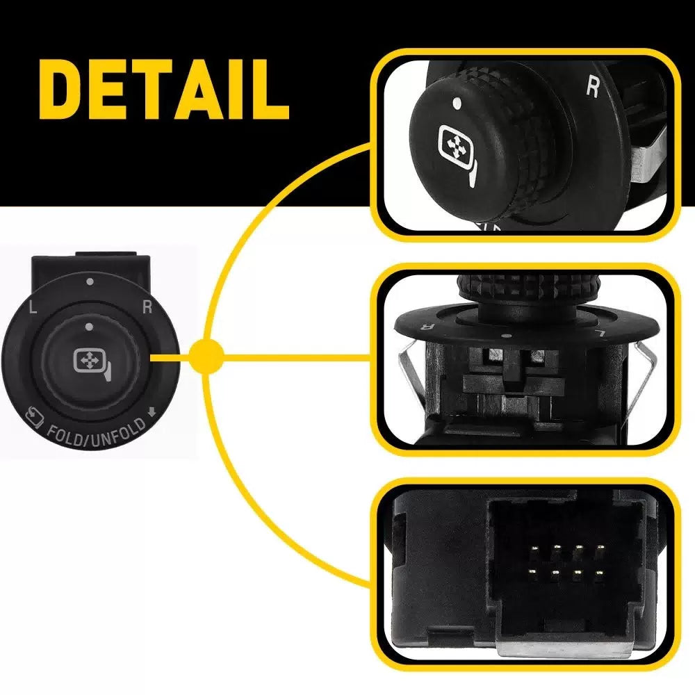 Power Mirror Switch Front Fit Ford F150 F250 Ford Expedition F350 F450 EOA 6B93BC-57 [5]