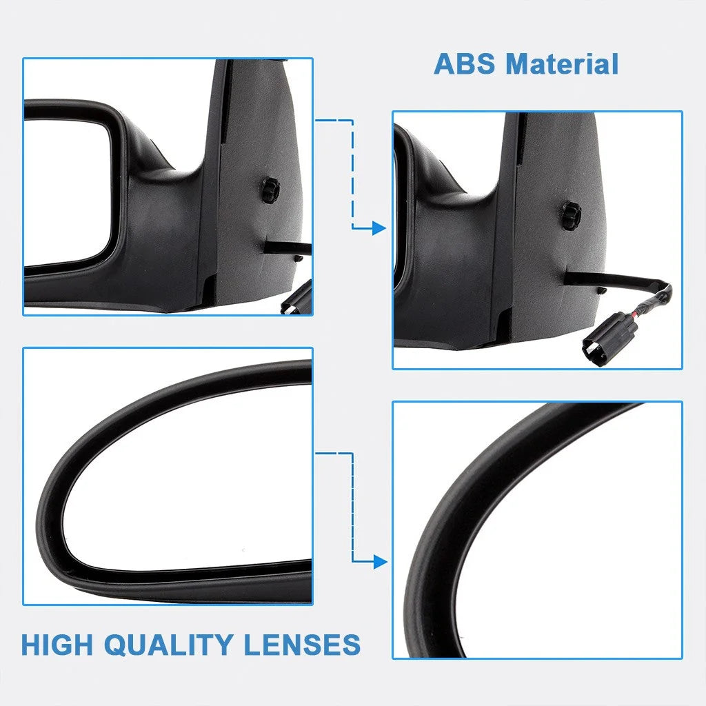 Power Mirrors For 00-07 Ford Focus Passenger Driver Side Set KOEEP [4]