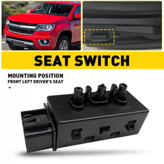 Power Seat Switch 22901973 For 2015 2016 17-2022 Chevrolet Colorado GMC Canyon A 6B93BC-57 [1]