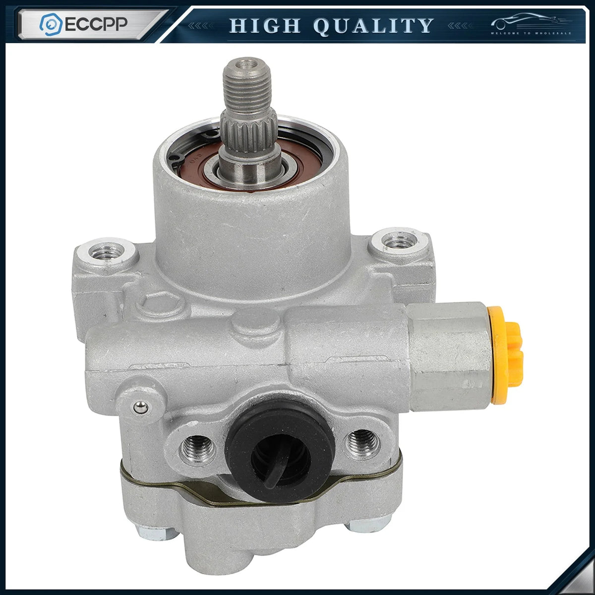 Power Steering Pump for Nissan Frontier 2005-2019 Suzuki Equator 09-12 L4 2.5L 6B93BC-57 [1]