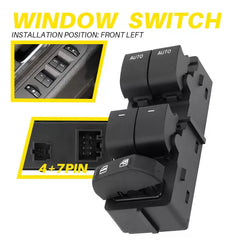 Power Window Control Switch Button for 2011-2014 Ford F-150 BL3Z14529BA DWS1584B 6B93BC-57 [1]