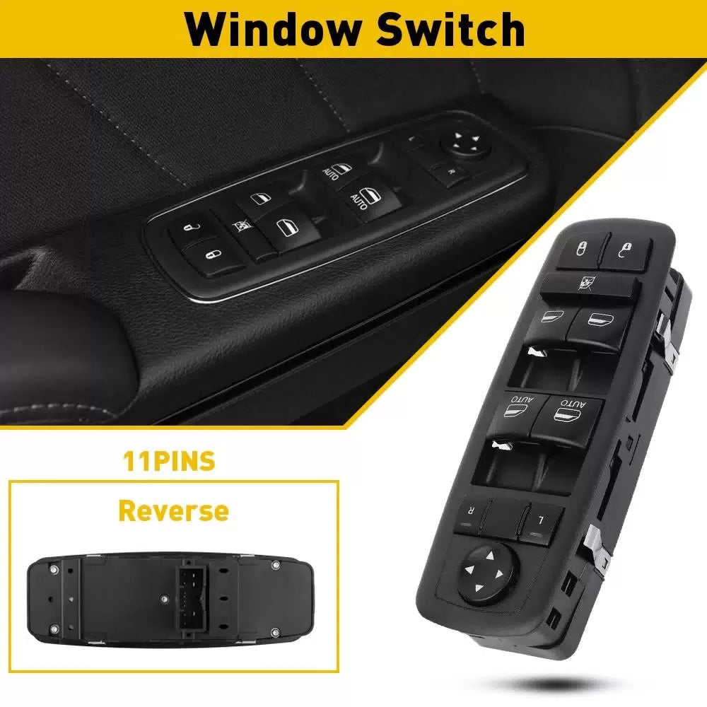 Power Window Control Switch for 2015-2019 Chrysler 300 Dodge Charger Ram 1500 EA 6B93BC-57 [1]