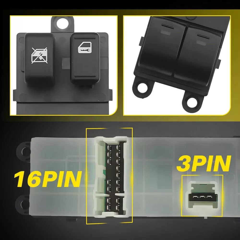 Power Window Switch Front Driver Side For 2010 2011 2012 Subaru Legacy Outback A 6B93BC-57 [6]