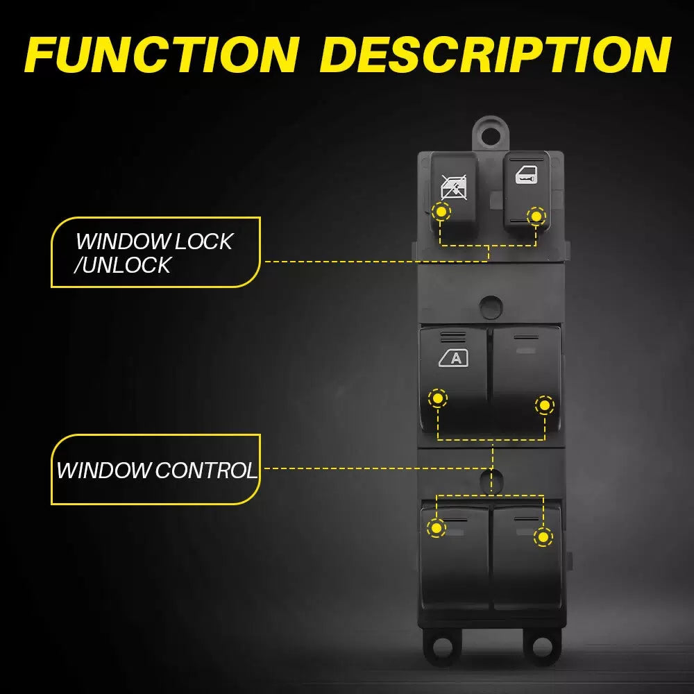 Power Window Switch Front Driver Side For 2010 2011 2012 Subaru Legacy Outback A 6B93BC-57 [8]